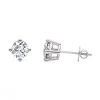 3/4 CT. Classic Round Lab-Grown Diamond Stud Earrings