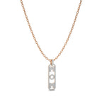 1 CT. Round Lab Created Diamond Mom Pendant
