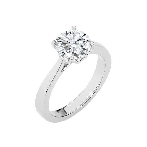 Elite Solitaire Diamond Ring