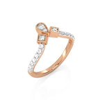 1/3 CT. Astral Ribbon Natural Diamond Band