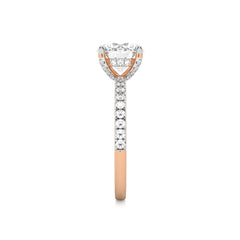 2 1/4 CT. Round Natural Diamond Engagement Ring
