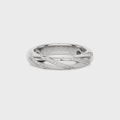 1/6 CT. Round Natural Diamond Wedding Band Ring