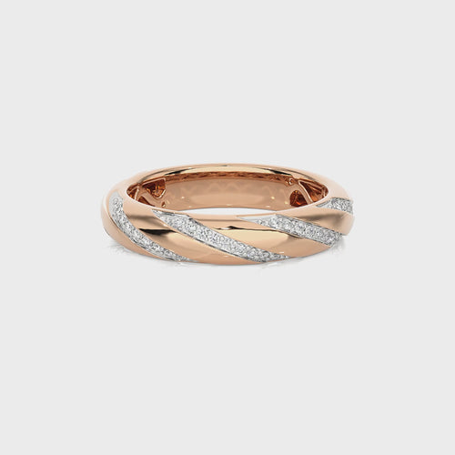 1/6 CT. Round Natural Diamond Wedding Band Ring