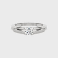 1/2 CT.Round Solitaire Men's Natural Diamond Ring