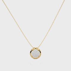 1/2 CT. Twilight Twinkle Lab Created Diamond Cluster Pendant