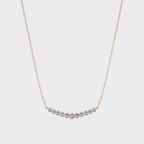 1/6 CT. Charming Smile Lab Created Diamond Pendant/Necklace.