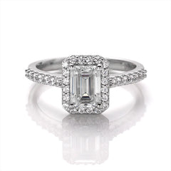 stone studded diamond ring