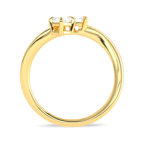 Twin Lab created Diamond Engagement Ring