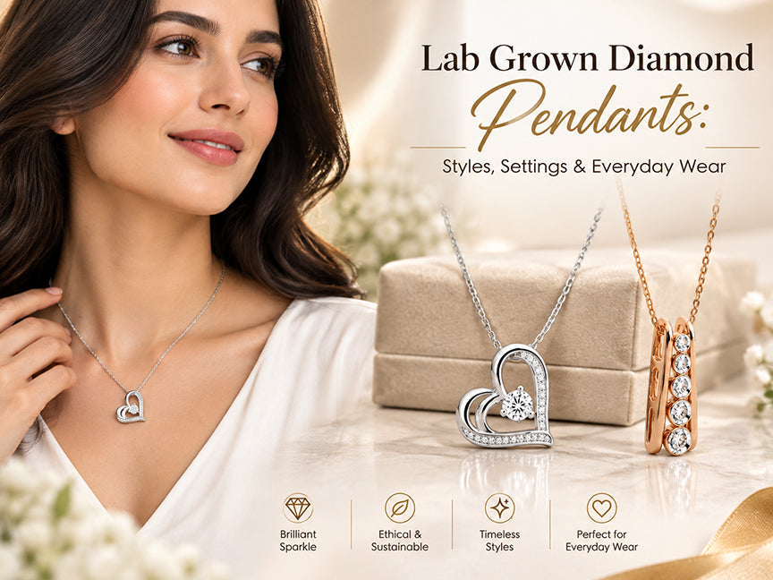 Lab Grown Diamond Pendants: Styles, Settings & Everyday Wear