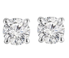 1/4 CT. Classic Round Lab-Grown Diamond Stud Earrings