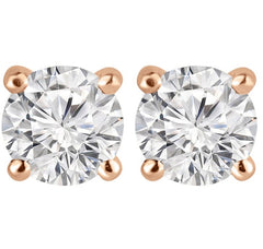1/4 CT. Classic Round Lab-Grown Diamond Stud Earrings