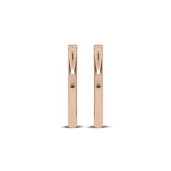 1/2 CT. Round Lab Created Diamond Eternity Hoop Earrings