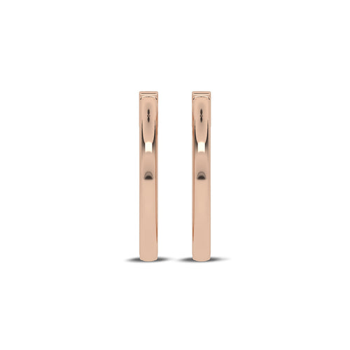 1/2 CT. Round Lab Created Diamond Eternity Hoop Earrings
