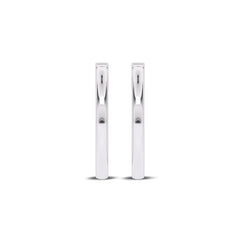 1/2 CT. Round Lab Created Diamond Eternity Hoop Earrings