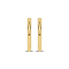 1/2 CT. Round Lab Created Diamond Eternity Hoop Earrings