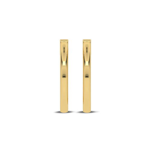 1/2 CT. Round Lab Created Diamond Eternity Hoop Earrings