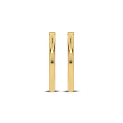 1/2 CT. Round Lab Created Diamond Eternity Hoop Earrings