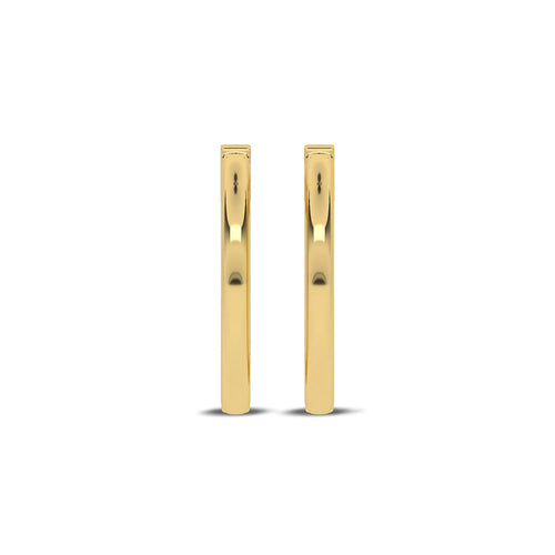 1/2 CT. Round Lab Created Diamond Eternity Hoop Earrings