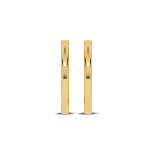 1/2 CT. Round Lab Created Diamond Eternity Hoop Earrings