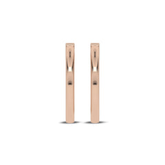 1/2 CT. Round Lab Created Diamond Eternity Hoop Earrings