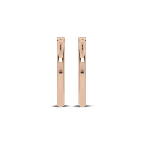 1/2 CT. Round Lab Created Diamond Eternity Hoop Earrings