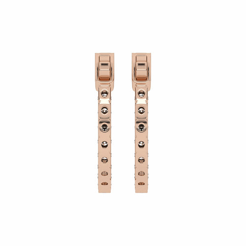1 1/2 CT. Round Lab Created Diamond Inside Out Hoop Earrings