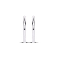 1/2 CT. Round Lab Created Diamond Eternity Hoop Earrings