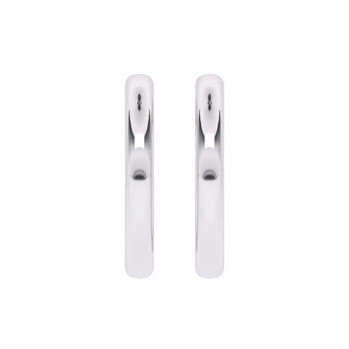 1 CT. Round Diamond Lab Created Eternity Hoop Earrings