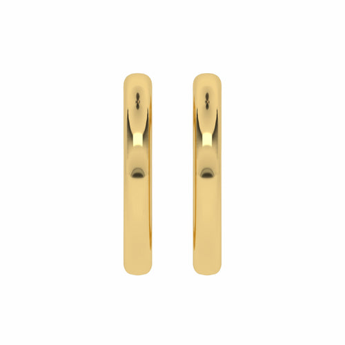 1 CT. Round Diamond Lab Created Eternity Hoop Earrings