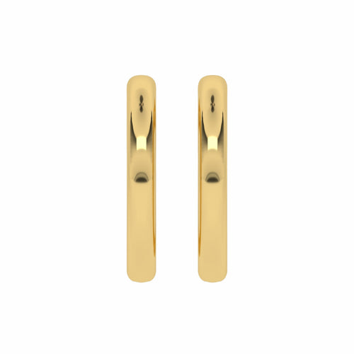 1 CT. Round Diamond Lab Created Eternity Hoop Earrings