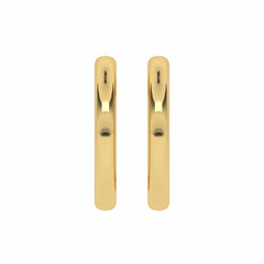 1 CT. Round Diamond Eternity Hoop Earrings