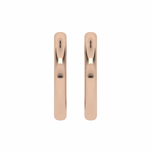 1 CT. Round Diamond Eternity Hoop Earrings