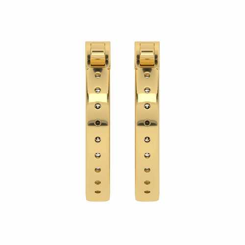 2 CT. Round Lab Created Diamond Eternity Hoop Earrings