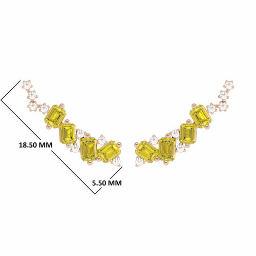 1 CT. Fancy Yellow Cushion Diamond Pendant