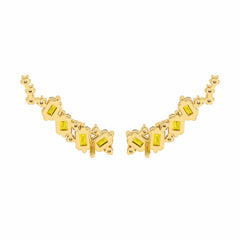 1 CT. Fancy Yellow Cushion Diamond Pendant