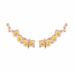 1 CT. Fancy Yellow Cushion Diamond Pendant