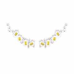 1 CT. Fancy Yellow Cushion Diamond Pendant