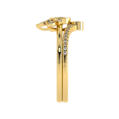 1/2 CT Vintage Lab Created Diamond Bridal Set