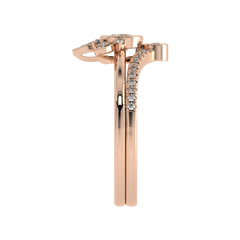 1/2 CT Vintage Lab Created Diamond Bridal Set