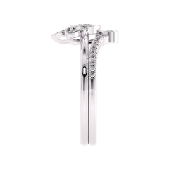 1/2 CT Vintage Lab Created Diamond Bridal Set