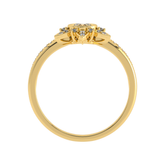 1/2 CT Vintage Lab Created Diamond Bridal Set