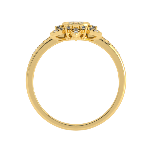 1/2 CT Vintage Lab Created Diamond Bridal Set