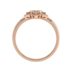 1/2 CT Vintage Lab Created Diamond Bridal Set