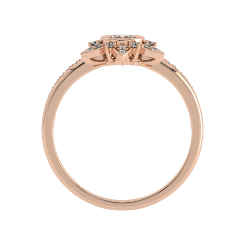 1/2 CT Vintage Lab Created Diamond Bridal Set