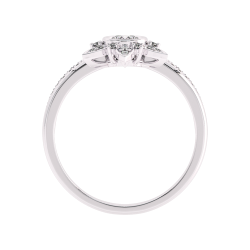 1/2 CT Vintage Lab Created Diamond Bridal Set