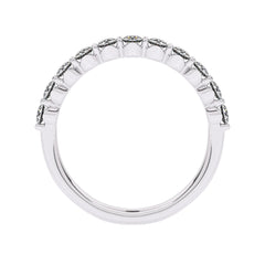 1/2 CT. Lab Created Diamond Single Row Half Eternity band