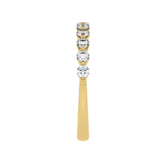 1/2 CT. Lab Created Diamond Single Row Half Eternity band