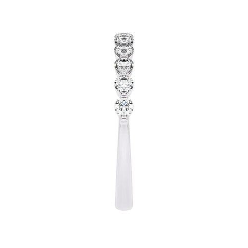 1/2 CT. Single Row Half Eternity band