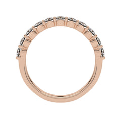 1/2 CT. Single Row Half Eternity band