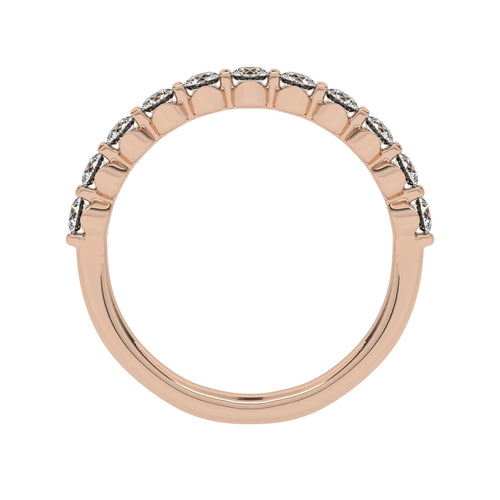 1/2 CT. Single Row Half Eternity band